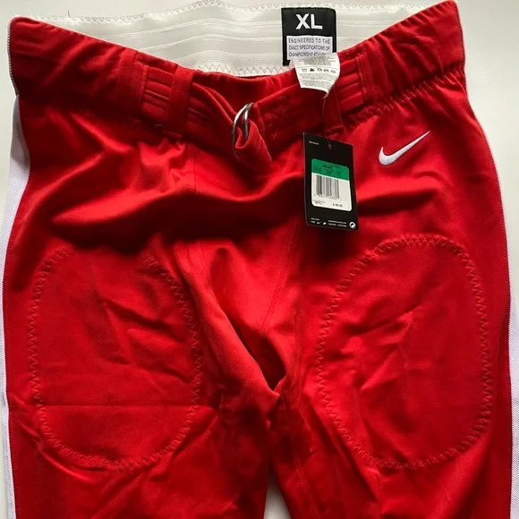 Nike Pants Nike Mach Speed Football Pants Red Mens Xl With